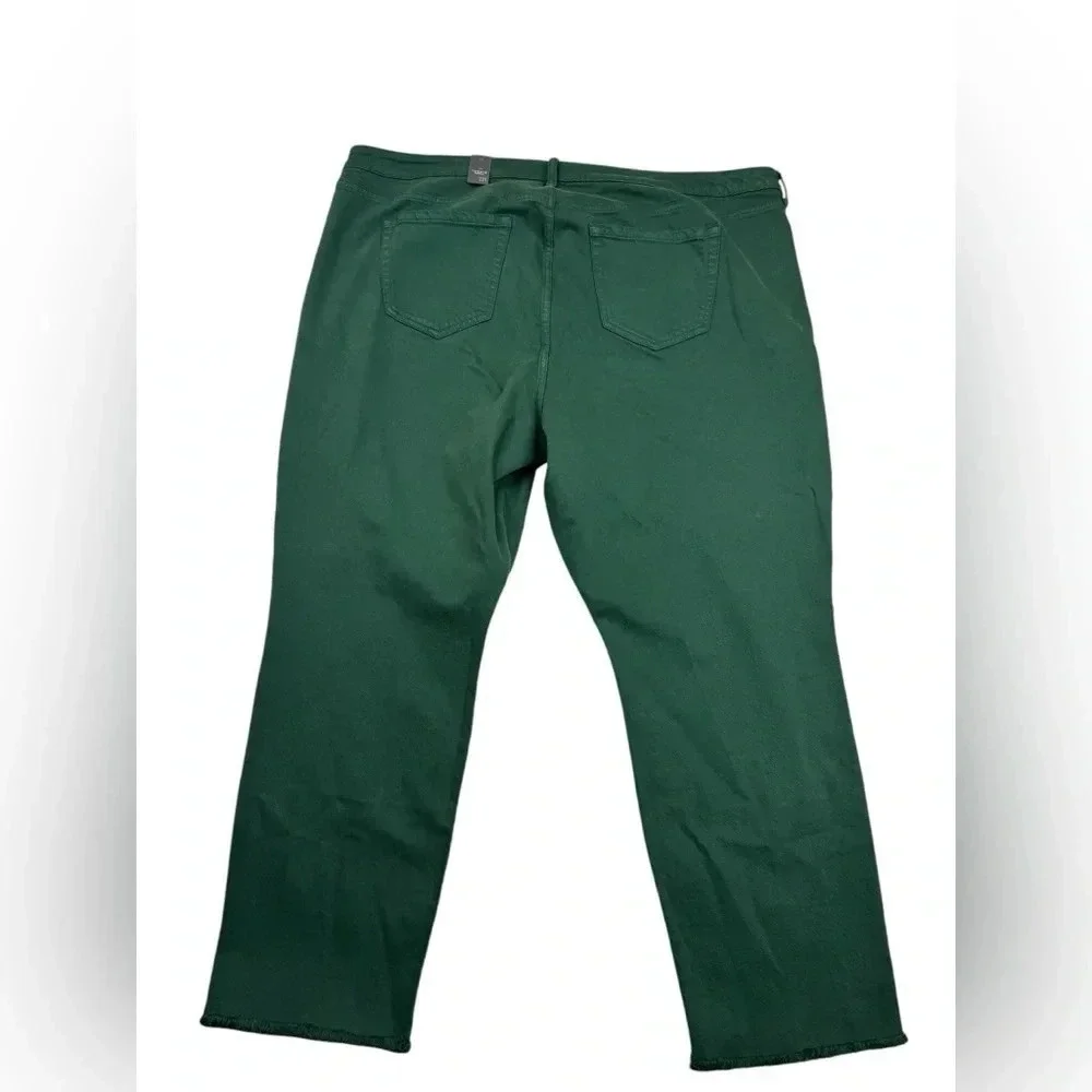 Torrid Hi Rise Straight Leg Green Cargo Jeans NWT
